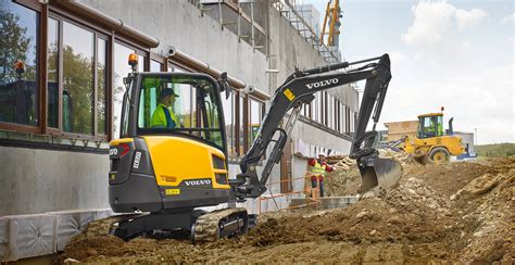 Volvo ECR35D excavator specs (2019 